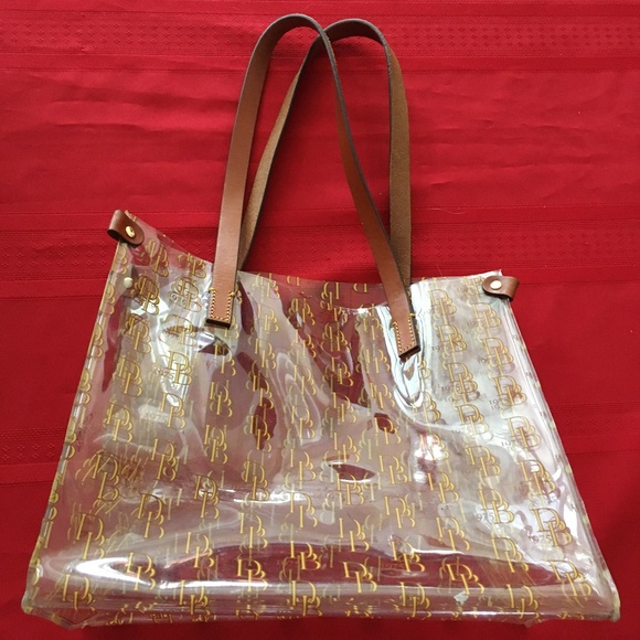 dooney and bourke clear backpack
